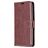 Mobigear Wallet Housse Xiaomi Mi 9 Lite Etui Porte-Monnaie - Marron