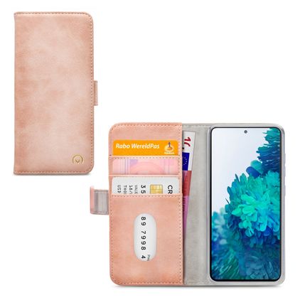 Mobilize Elite Gelly Housse Samsung Galaxy S20 FE Etui Porte-Monnaie - Soft Pink