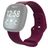 Mobigear Sport Dual Bracelet Silicone Fitbit Versa 3 Fermeture à clou et passant - Rouge