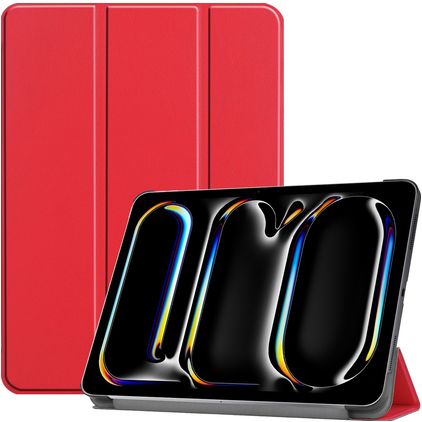 Mobigear Tri-Fold Coque iPad Pro 13 Pouces (2025) Etui - Rouge