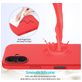 Mobigear Rubber Touch Coque iPhone 16 Coque arrière en Silicone - Rouge