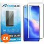 Mobigear Premium OPPO Find X3 Neo Verre trempé Protection d'écran - Compatible Coque - Noir (Lot de 2)