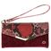 Mobilize Gelly Velvet Samsung Galaxy A31 Détachable 2in1 Pochette - Red Snake