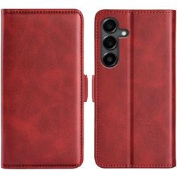 Mobigear Slim Magnet Samsung Galaxy S25 FE Étui Portefeuille - Rouge