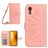 Mobigear Sunflower Samsung Galaxy Xcover 7 Étui Portefeuille - Rose