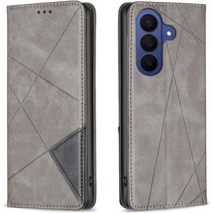 Mobigear Rhombus Slim Housse Samsung Galaxy A37 Etui - Gris