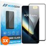 Mobigear Premium POCO F6 Pro Verre trempé Protection d'écran - Compatible Coque (Lot de 3)
