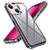 Mobigear Crystal Coque iPhone 14 Plus Coque arrière Rigide - Transparent / Gris
