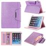 Mobigear Luxury Coque iPad 9 (2021) Etui + Porte-crayon - Violet