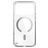 Speck Presidio Perfect Clear Coque Transparente iPhone 18 Pro MagSafe Coque arrière Rigide Anti-Chocs - Transparent