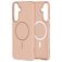 Mobiparts Slim Line Samsung Galaxy A57 MagSafe Plastique rigide Coque arrière - Dune Sand