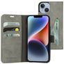 Mobiparts Classic Wallet Housse iPhone 14 Etui Porte-Monnaie - Granite Grey
