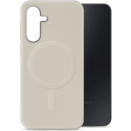 My Style Protective Flex Coque Samsung Galaxy S25 FE MagSafe Coque arrière en TPU Souple - Antique White