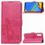 Mobigear Clover Housse Samsung Galaxy A7 (2018) Etui Porte-Monnaie - Magenta