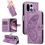 Mobigear Butterfly Housse OnePlus 15 Etui Porte-Monnaie - Violet