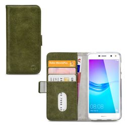 Mobilize Elite Gelly Housse Huawei Y5 (2017) Etui Porte-Monnaie - Vert