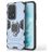 Mobigear Armor Ring Coque HONOR 200 Lite Coque arrière Rigide Anti-Chocs avec Anneau-Support - Bleu Marin