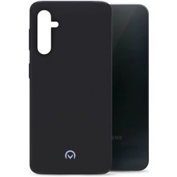 Mobilize Rubber Gelly Coque Samsung Galaxy A24 Coque arrière en TPU Souple - Matt Black