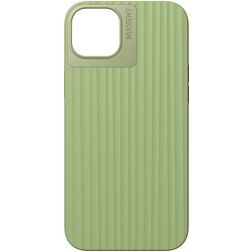 Nudient Bold iPhone 14 Plus Plastique rigide Coque arrière - Leafy Green