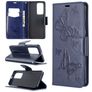 Mobigear Butterfly Housse Huawei P40 Pro Etui Porte-Monnaie - Bleu
