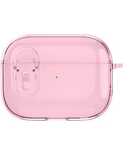 Mobigear Crystal Clip Coque Apple AirPods 3 Coque Rigide - Rose