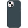 Valenta Snap Luxe Coque iPhone 13 Coque arrière en Cuir Véritable - Bleu