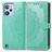 Mobigear Mandala Realme C31 Étui Portefeuille - Vert