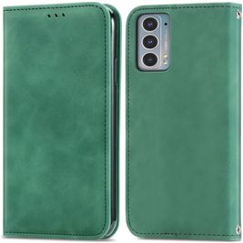 Mobigear Retro Slim Housse Motorola Edge 20 Etui Porte-Monnaie - Vert
