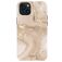 MIO Coque iPhone 15 Plus MagSafe Coque arrière Rigide - Gold Marble