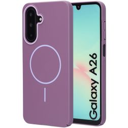 Mobiparts Slim Line Coque Samsung Galaxy A26 MagSafe Coque arrière Rigide - Imperial Purple