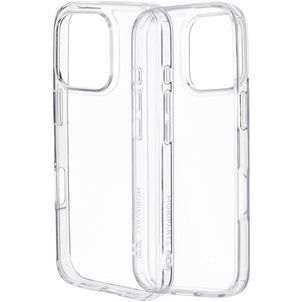 Mobiparts Classic Hardcover Coque Transparente iPhone 16 Pro Coque arrière Rigide - Transparent