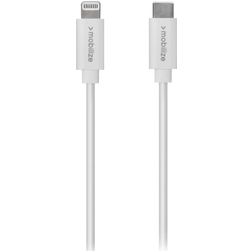 Mobilize - Câble USB-C vers Apple Lightning MFI 1 mètre - Blanc