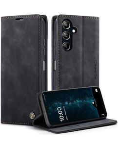 CaseMe 013 Samsung Galaxy A16 Étui Portefeuille - Noir