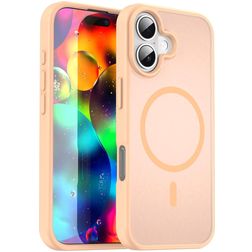 Mobigear Shockproof Coque iPhone 17 MagSafe Coque arrière Rigide - Rouge Powder