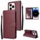 Mobigear Wallet Housse iPhone 14 Pro Max Etui Porte-Monnaie - Rouge