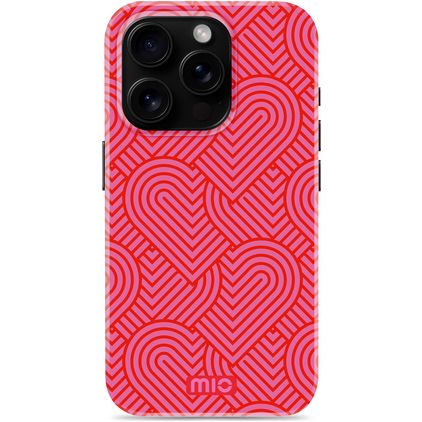 MIO Coque iPhone 16 Pro MagSafe Coque arrière Rigide - Wild Hearts