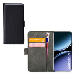 Mobilize Classic Gelly Wallet Housse OnePlus Nord 4 Etui Porte-Monnaie - Noir