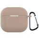 Mobigear Colors Coque Apple AirPods 4 Coque en Silicone Souple - Gris