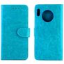 Mobigear Wallet Housse Huawei Mate 30 Etui Porte-Monnaie - Bleu