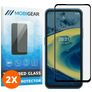 Mobigear Premium Nokia XR20 Verre trempé Protection d'écran - Compatible Coque - Noir (Lot de 2)