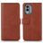 Mobigear Wallet Housse Nokia X30 Etui Porte-Monnaie - Marron