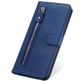 Mobigear Zipper Housse Huawei P Smart (2020) Etui Porte-Monnaie - Bleu