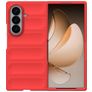 Mobigear Bumpy Coque Samsung Galaxy Z Fold 8 Ultra Coque arrière en TPU Souple - Rouge
