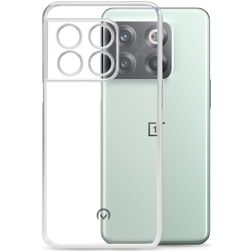 Mobilize Gelly Coque Transparente OnePlus 10T Coque arrière en TPU Souple - Transparent
