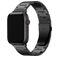 Mobigear Sydney Bracelet Titane pour Apple Watch Fermeture boucle déployante - 49/46/45/44 mm - Noir