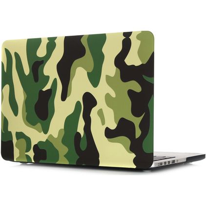 Mobigear Design MacBook Pro 13 Pouces (2012-2015) Coque - Jungle Camauflage - Model A1425 / A1502