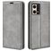 Mobigear Retro Slim Housse OPPO Reno 7 4G Etui Porte-Monnaie - Gris