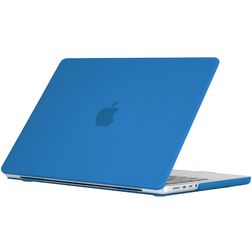 Mobigear Matte MacBook Pro 14 pouces (2021-2026) Coque rigide pour MacBook - Bleu foncé - Modèle A2442 / A2779 / A2918 / A2992 / A3401 / A3112 / A3434 / A3427 / A3426