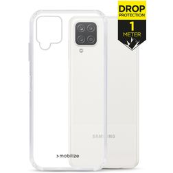 Mobilize Naked Protection Coque Transparente Samsung Galaxy A12 Coque arrière Rigide Anti-Chocs - Transparent
