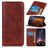 Mobigear Classic Elegance Housse POCO X4 GT Etui Porte-Monnaie - Marron